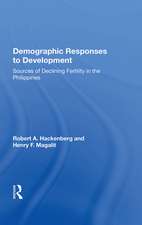 Demographic Responses To Development: Sources Of Declining Fertility In The Philippines