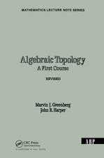 Algebraic Topology: A First Course