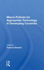 Macro Policies For Appropriate Technology In Developing Countries