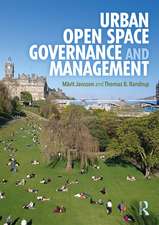 Urban Open Space Governance and Management