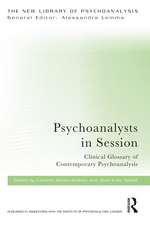 Psychoanalysts in Session: Clinical Glossary of Contemporary Psychoanalysis