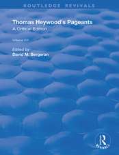 Thomas Heywood's Pageants