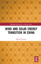 Wind and Solar Energy Transition in China