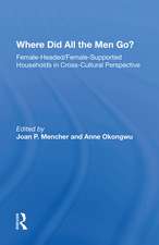 Where Did All The Men Go?: Female-headed/female-supported Households In Cross-cultural Perspective