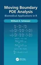 Moving Boundary PDE Analysis: Biomedical Applications in R