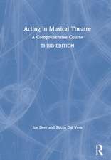 Acting in Musical Theatre: A Comprehensive Course