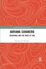 Adriana Cavarero: Resistance and the Voice of Law