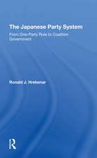 The Japanese Party System: From Oneparty Rule To Coalition Government