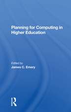 Planning For Computing In Higher Education: Proceedings Of The 1979 Educom Fall Conference