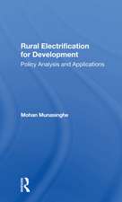 Rural Electrification For Development: Policy Analysis And Applications