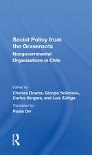 Social Policy From The Grassroots: Nongovernmental Organizations In Chile