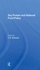 Soy Protein And National Food Policy