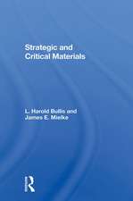 Strategic And Critical Materials