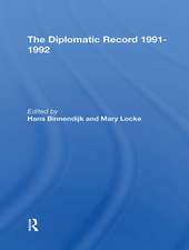 The Diplomatic Record 19911992