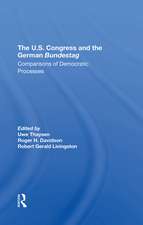 The U.s. Congress And The German Bundestag: Comparisons Of Democratic Processes