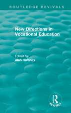 New Directions in Vocational Education