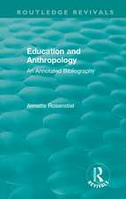 Education and Anthropology