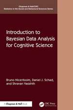 Introduction to Bayesian Data Analysis for Cognitive Science