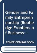 Gender and Family Entrepreneurship