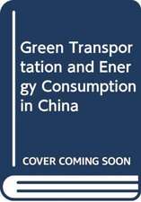 Green Transportation and Energy Consumption in China