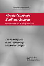 Weakly Connected Nonlinear Systems: Boundedness and Stability of Motion