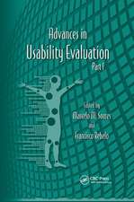 Advances in Usability Evaluation Part I