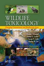 Wildlife Toxicology: Emerging Contaminant and Biodiversity Issues