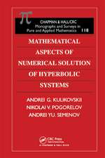 Mathematical Aspects of Numerical Solution of Hyperbolic Systems