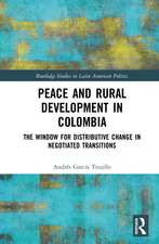 Peace and Rural Development in Colombia: The Window for Distributive Change in Negotiated Transitions