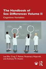 The Handbook of Sex Differences Volume II Cognitive Variables