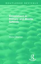 Assessment in Primary and Middle Schools