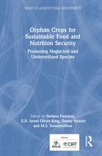 Orphan Crops for Sustainable Food and Nutrition Security: Promoting Neglected and Underutilized Species