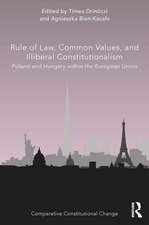 Rule of Law, Common Values, and Illiberal Constitutionalism: Poland and Hungary within the European Union