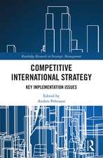 Competitive International Strategy: Key Implementation Issues