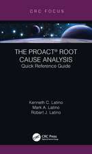 The PROACT® Root Cause Analysis: Quick Reference Guide