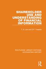 Shareholder Use and Understanding of Financial Information