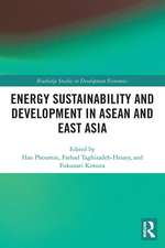 Energy Sustainability and Development in ASEAN and East Asia