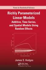 Richly Parameterized Linear Models: Additive, Time Series, and Spatial Models Using Random Effects