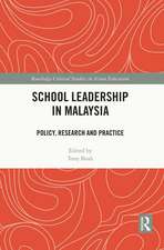 School Leadership in Malaysia: Policy, Research and Practice