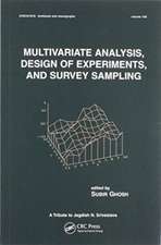 Multivariate Analysis, Design of Experiments, and Survey Sampling