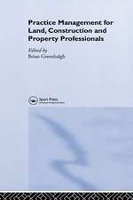 Practice Management for Land, Construction and Property Professionals