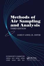 Methods of Air Sampling and Analysis