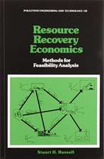 Resource Recovery Economics: Methods for Feasibility Analysis