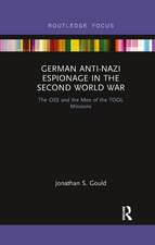 German Anti-Nazi Espionage in the Second World War