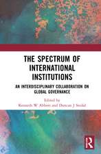 The Spectrum of International Institutions: An Interdisciplinary Collaboration on Global Governance