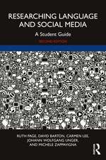 Researching Language and Social Media: A Student Guide