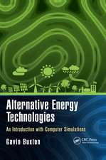 Alternative Energy Technologies: An Introduction with Computer Simulations