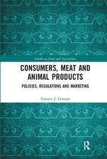 Consumers, Meat and Animal Products