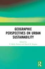 Geographic Perspectives on Urban Sustainability