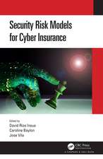 Security Risk Models for Cyber Insurance